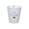 New Krasilnikoff Happy Mug Becher Fest der Liebe