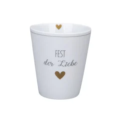 New Krasilnikoff Happy Mug Becher Fest der Liebe