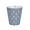 Hot Krasilnikoff Happy Mug Bunnies grau