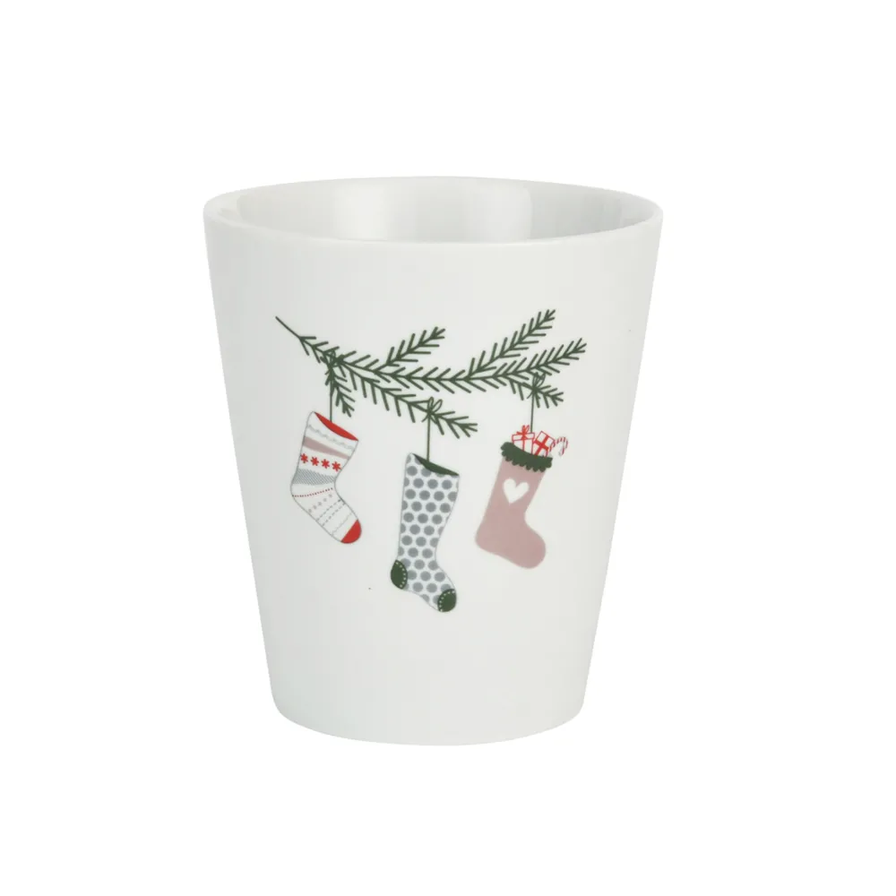Outlet Krasilnikoff Happy Mug Christmas Stockings