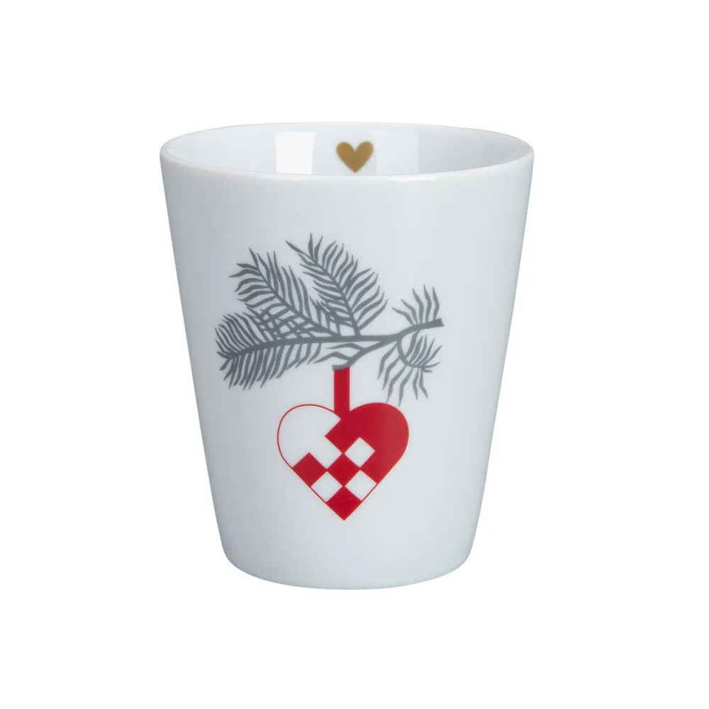 Sale Krasilnikoff Happy Mug Christmas Heart