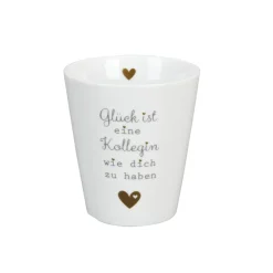 Outlet Krasilnikoff Happy Mug Glück ist eine Kollegin wie dich zu haben
