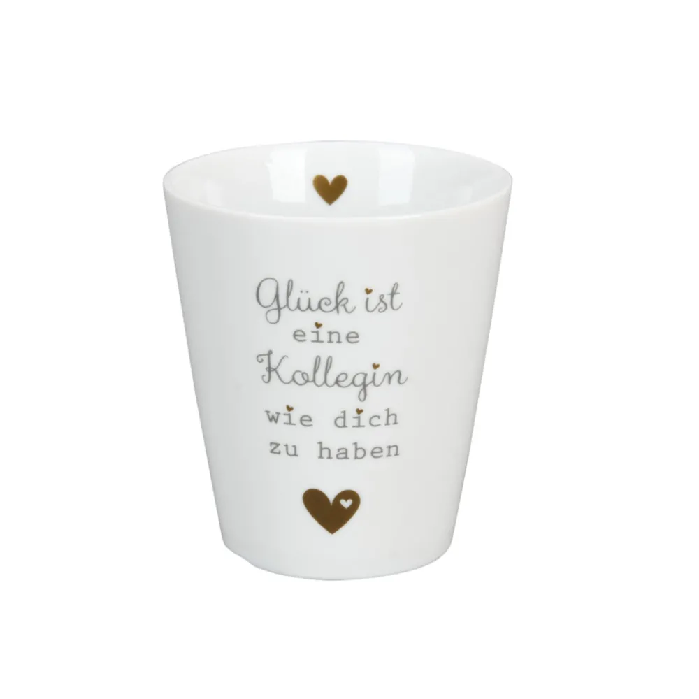 Outlet Krasilnikoff Happy Mug Glück ist eine Kollegin wie dich zu haben