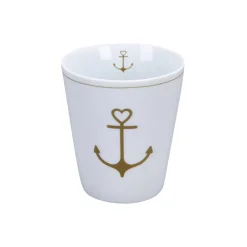 Krasilnikoff Happy Mug Gold Anchor