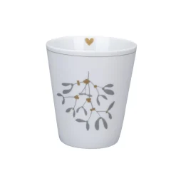 Best Krasilnikoff Happy Mug Mistletoe