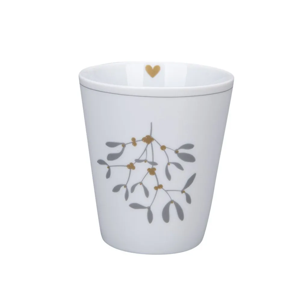 Best Krasilnikoff Happy Mug Mistletoe