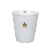 Outlet Krasilnikoff Happy Mug Star aus Porzellan