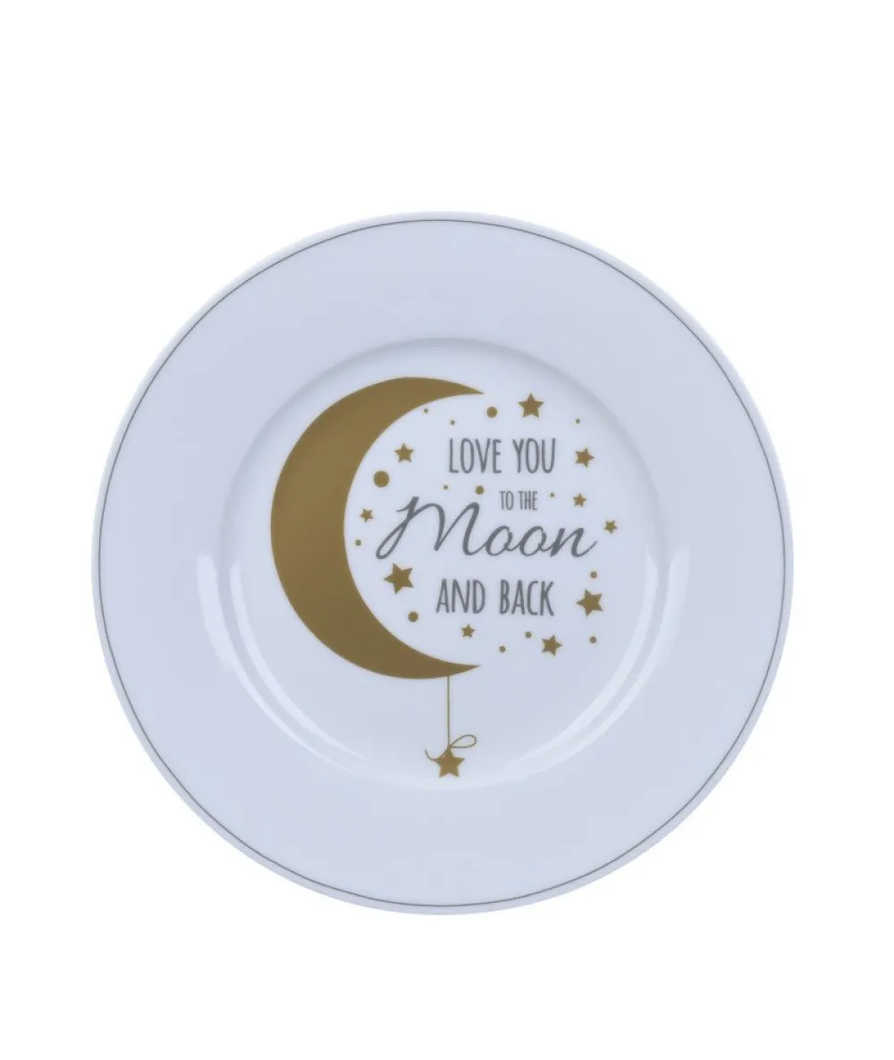 Best Krasilnikoff Kleiner Teller Love you to the moon