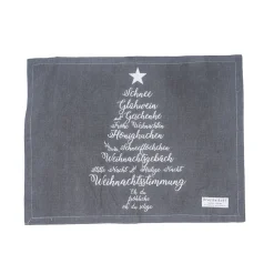 Online Krasilnikoff Platzmatte, Tischset Christmas Words