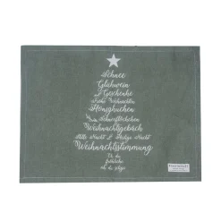 Online Krasilnikoff Platzmatte, Tischset Christmas Words