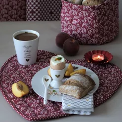 Online Krasilnikoff Platzmatte, Tischset Berries and Dots, wendbar
