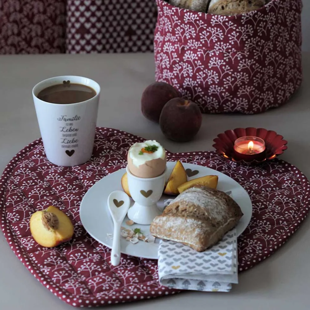 Online Krasilnikoff Platzmatte, Tischset Berries and Dots, wendbar