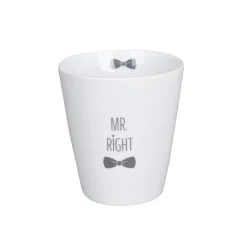 Clearance Krasilnikoff Porzellanbecher Happy Mug Mr Right