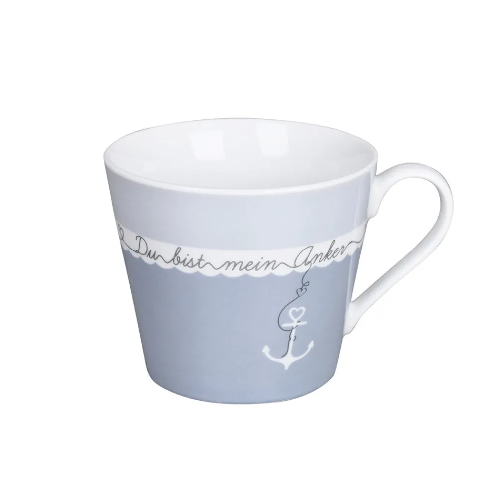 Online Krasilnikoff Tasse, Happy Cup Du bist mein Anker