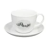 Outlet Krasilnikoff Tasse mit Untertasse Stardust Pause