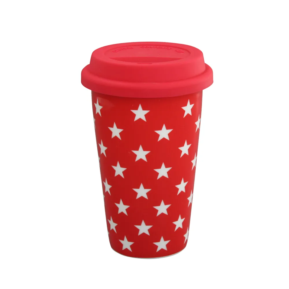 Best Krasilnikoff Thermobecher Travel Mug Stars