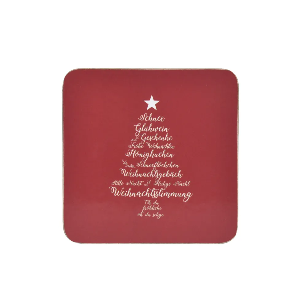 Hot Krasilnikoff Untersetzer, Christmas Words