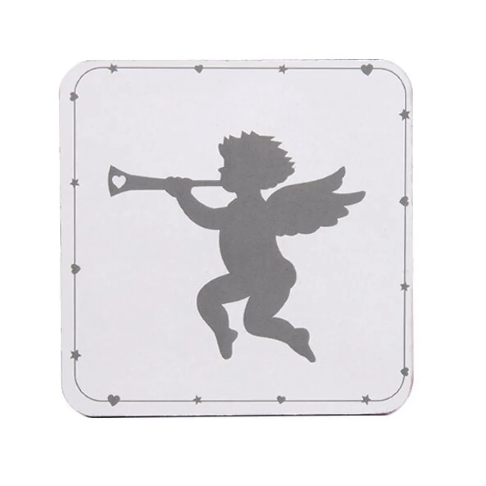 Clearance Krasilnikoff Untersetzer Cherub Angels aus Kork