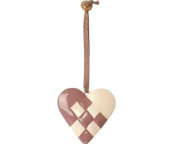 Discount Maileg Metall Herz Ornament geflochten