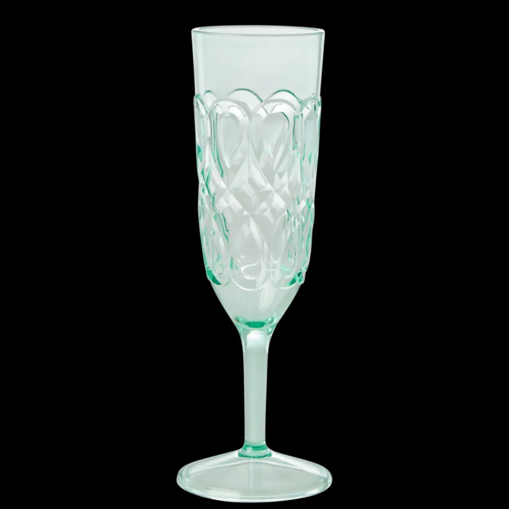 Online RICE Acryl Champagner Glass