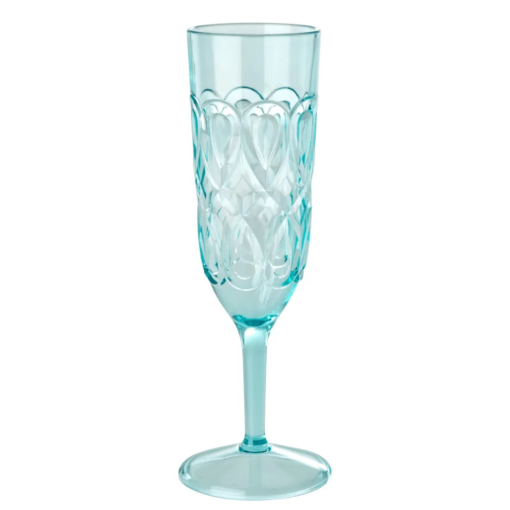 Online RICE Acryl Champagner Glass