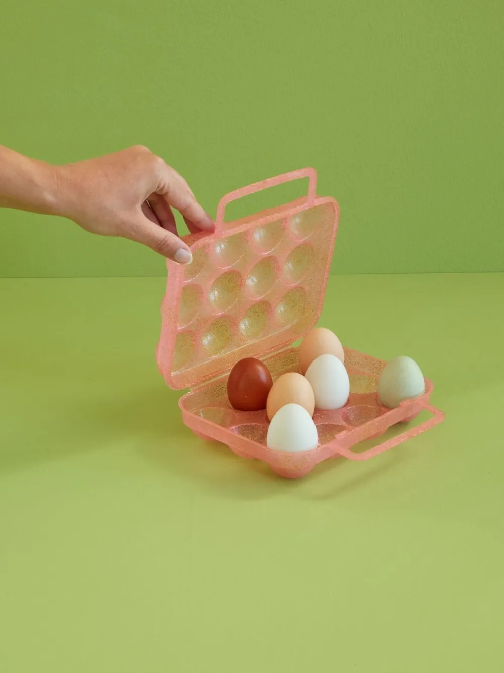 Online RICE Eierbehälter für 12 Eier. Kunststoff