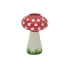 Outlet RICE Handbemalte Pilz Keramik Vase