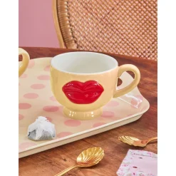 Hot RICE Keramik Becher Lips