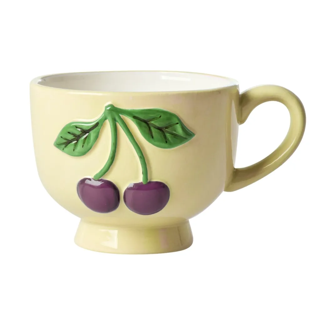 Best RICE Keramik Becher mit Kirschen