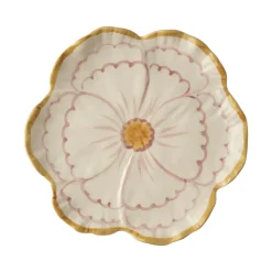 Sale RICE Keramik Beilagenteller Blume