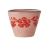 Clearance RICE Keramik Espressotasse Handbemalt Blumenmuster