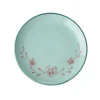Discount RICE Keramik Kuchenteller Handgemalt Blume Mint