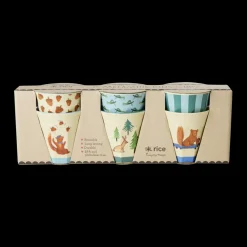 Discount RICE Kinderbecher 6er Set Happy Forest