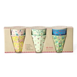 Discount RICE Kleine Melamin Becher Small Show Your True Colors 6er-Set