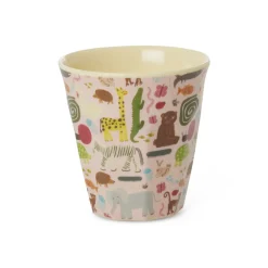 Online RICE Kleiner Kinderbecher aus Melamin Wildlife