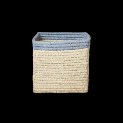 Outlet RICE Kleiner Raffia Korb