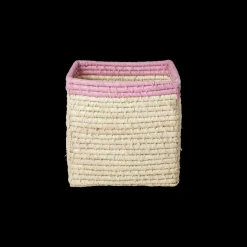 Outlet RICE Kleiner Raffia Korb