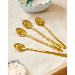 Discount RICE Lattelöffel rostfreier Stahl 4er