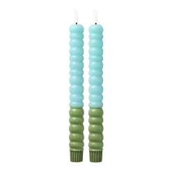 Discount RICE LED Kerzen Twisted 2er