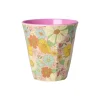 Outlet RICE Medium Melamin Becher Flower Power