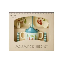 Sale RICE Melamin Baby Geschirr-Set Happy Forest