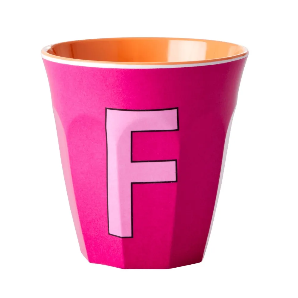 Discount RICE Melamin Becher Buchstaben