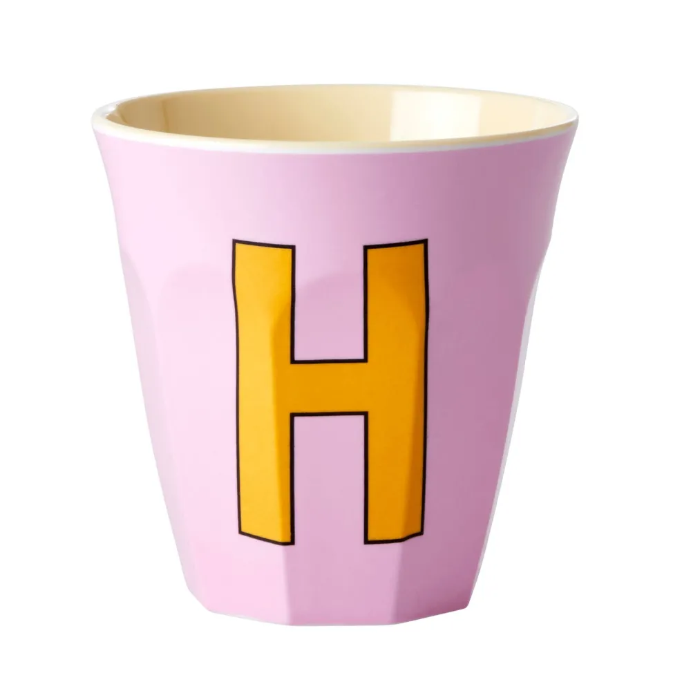 Discount RICE Melamin Becher Buchstaben