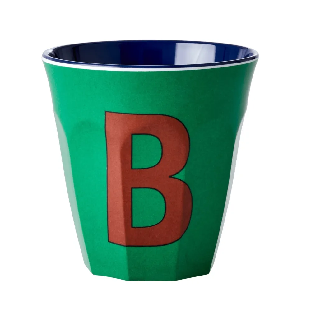 Discount RICE Melamin Becher Buchstaben
