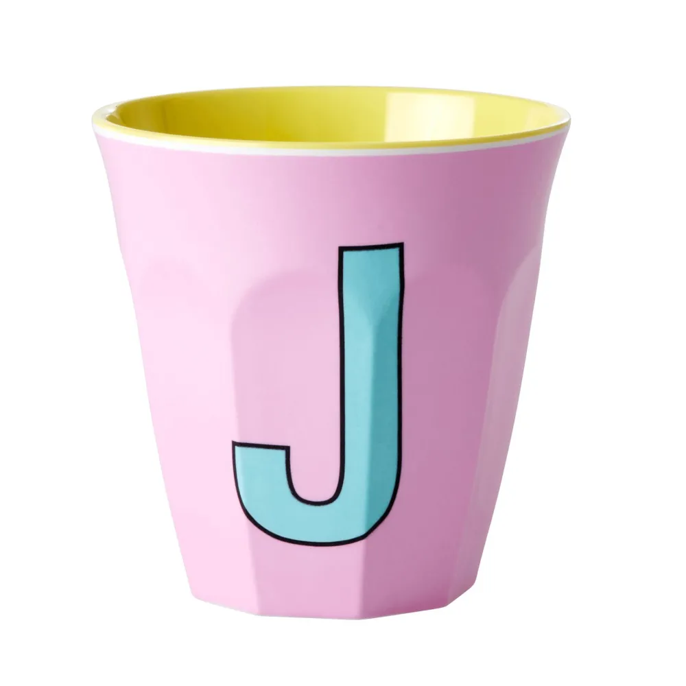 Discount RICE Melamin Becher Buchstaben