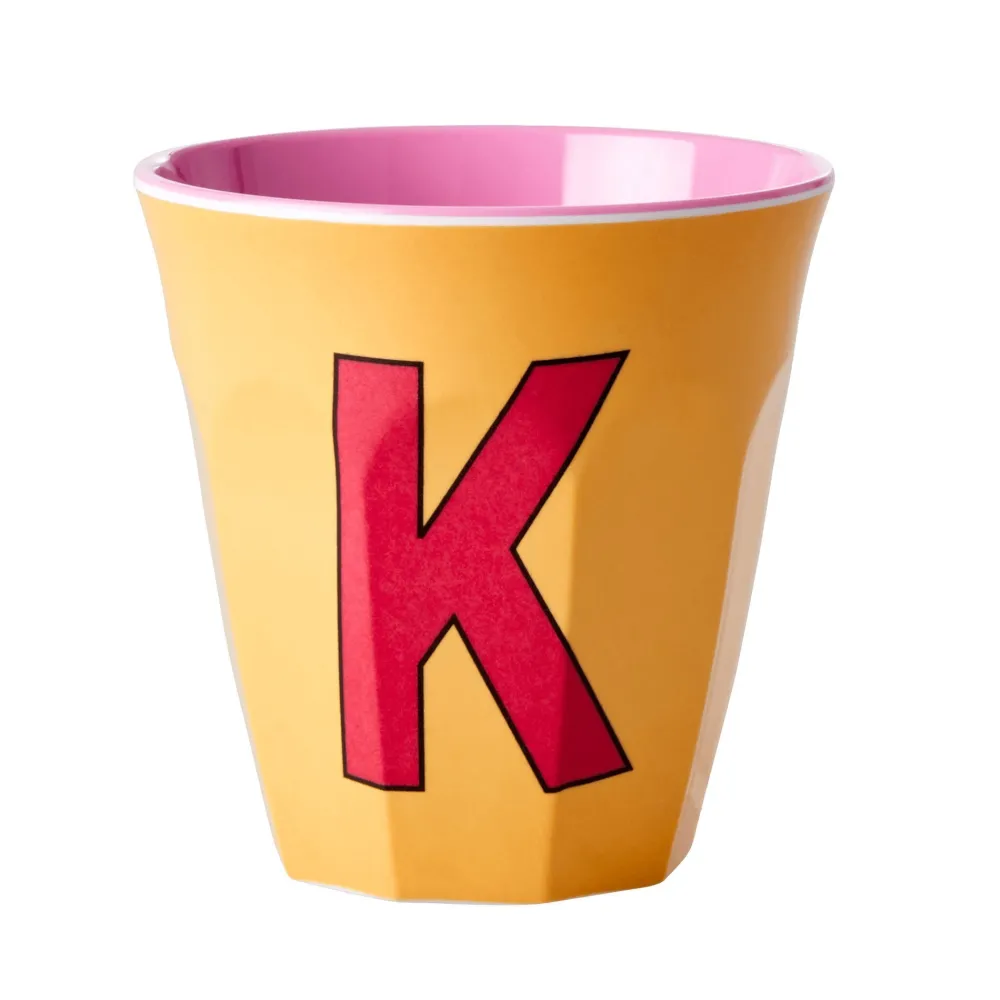 Discount RICE Melamin Becher Buchstaben