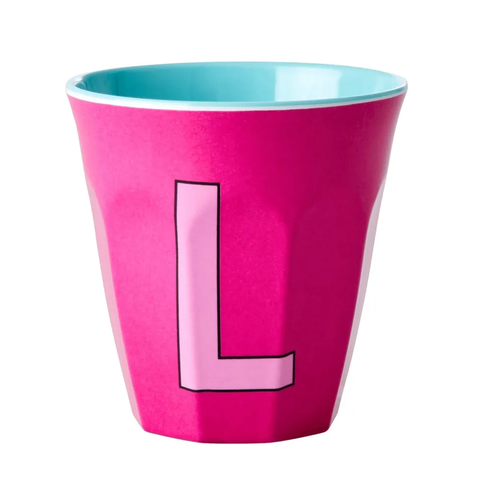 Discount RICE Melamin Becher Buchstaben
