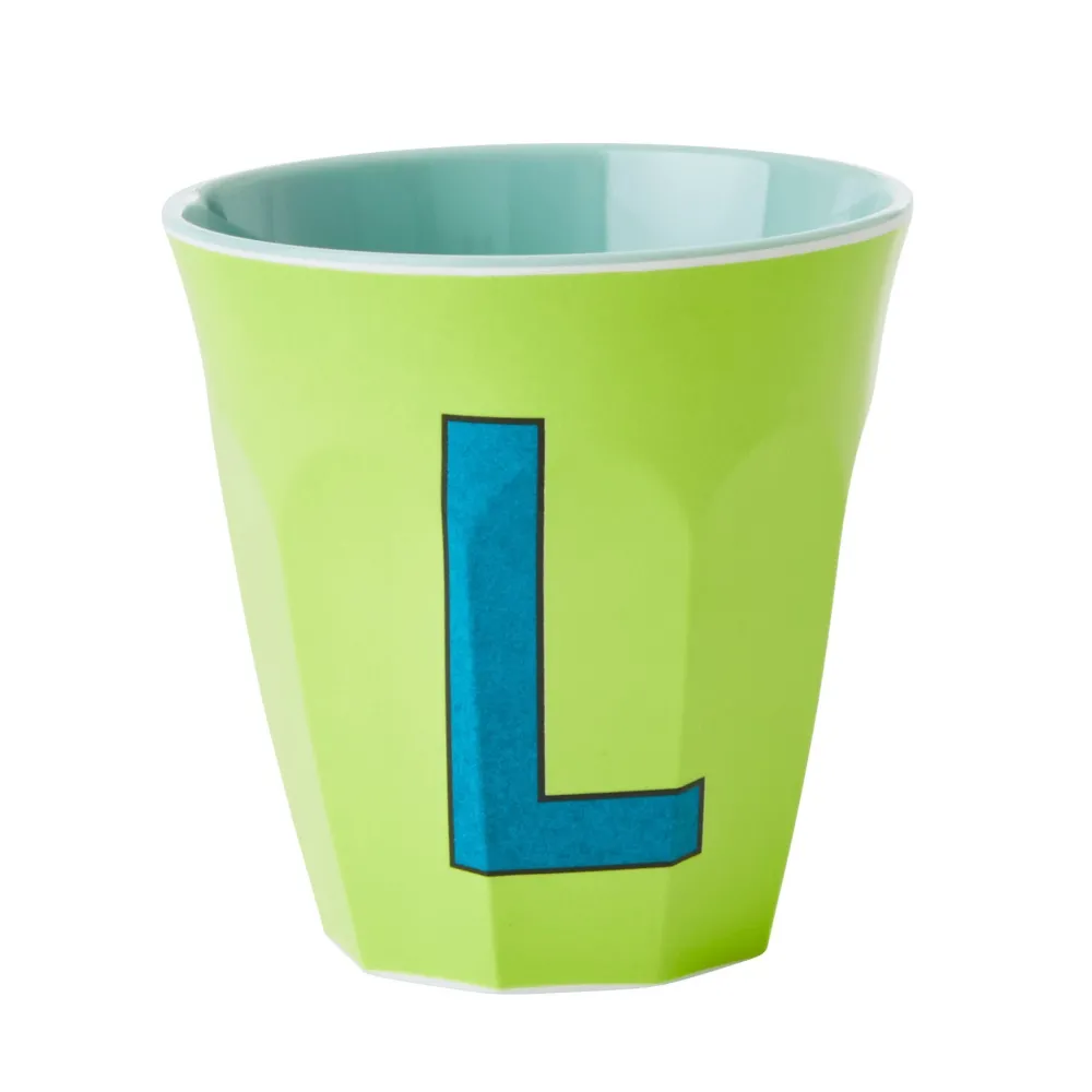 Discount RICE Melamin Becher Buchstaben