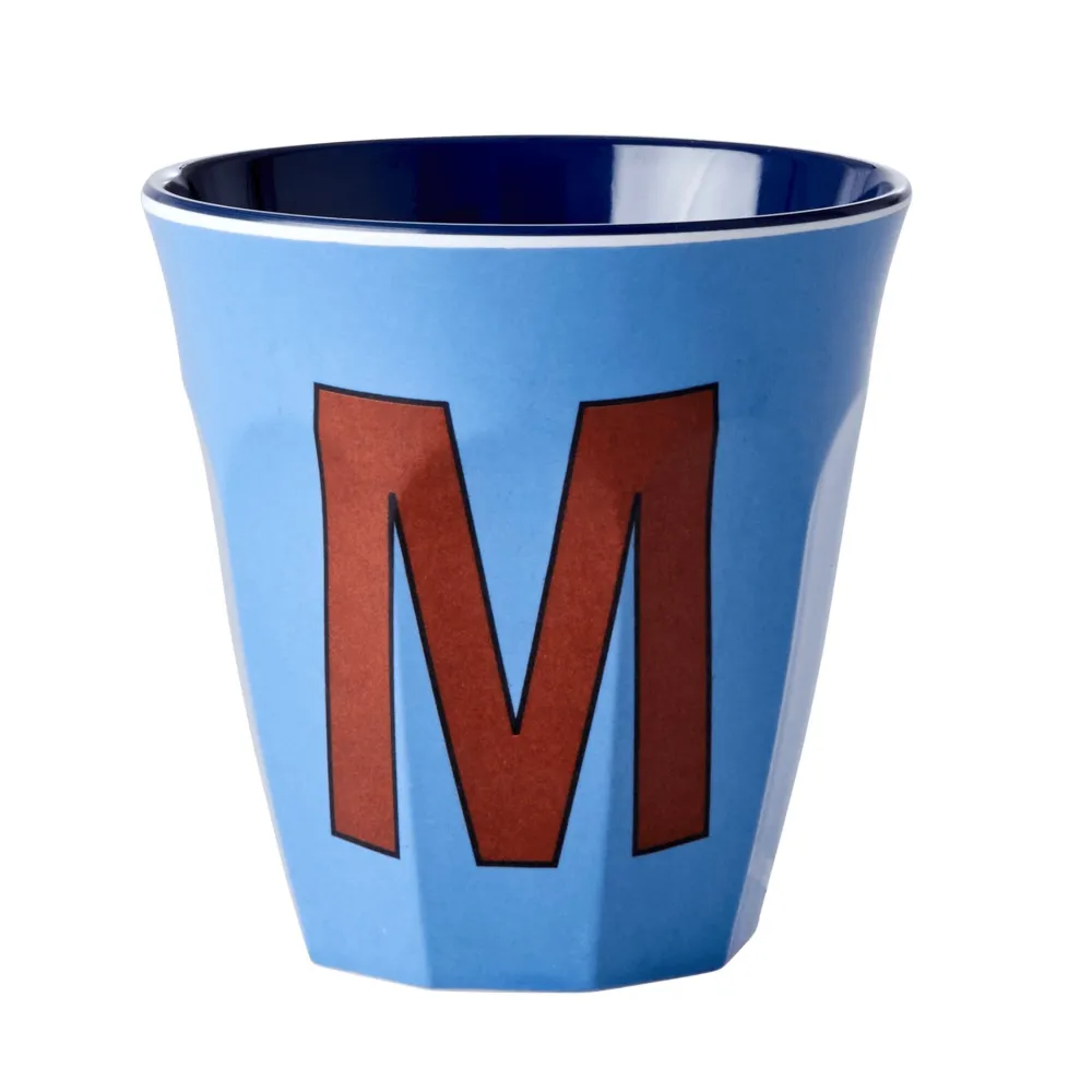 Discount RICE Melamin Becher Buchstaben