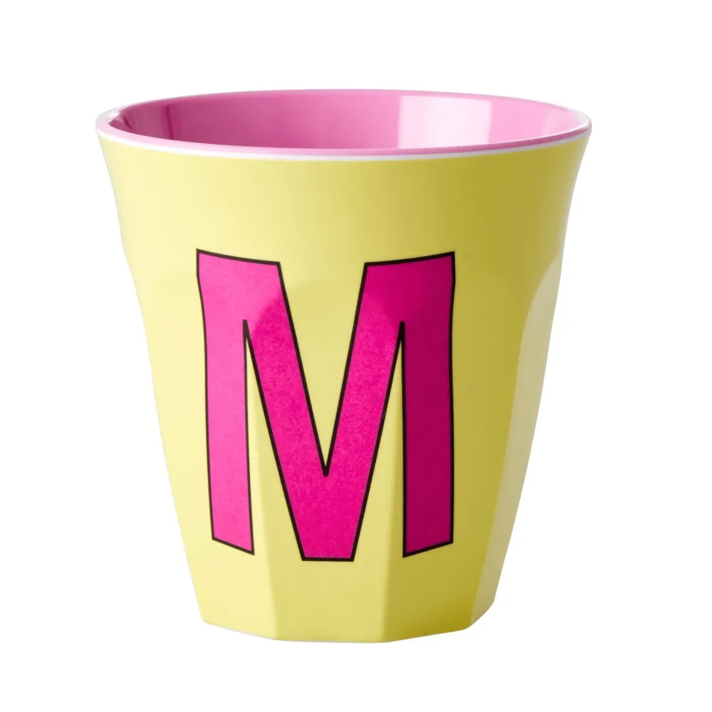 Discount RICE Melamin Becher Buchstaben